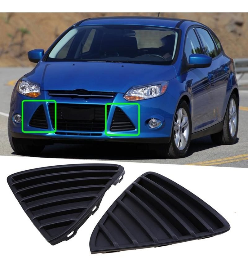 (Ithal) ford Focus 3 2011-2013|  ön tampon panjuru titanium parlak tip sag-sol