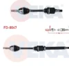 Aks Sağ Sol Takım Komple | Ford Connect 2003-2013
